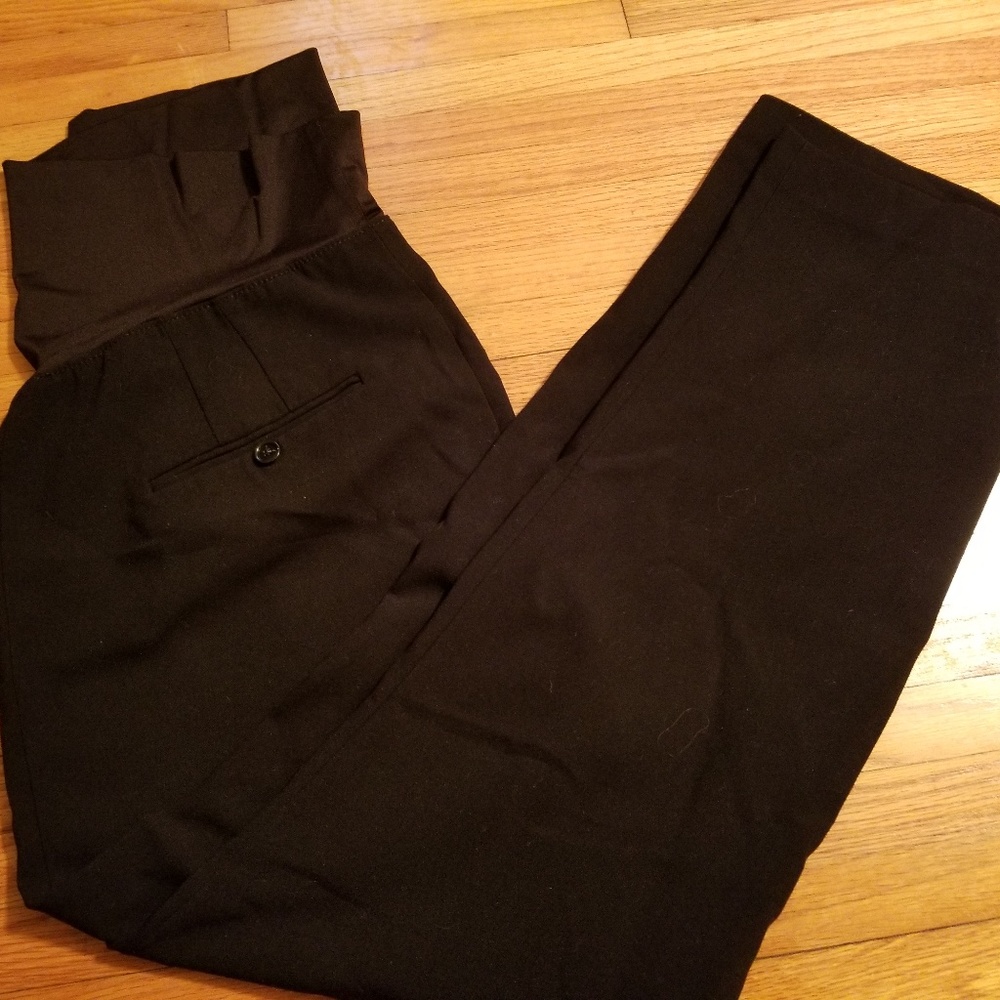 Loft Black Maternity Dress Pants